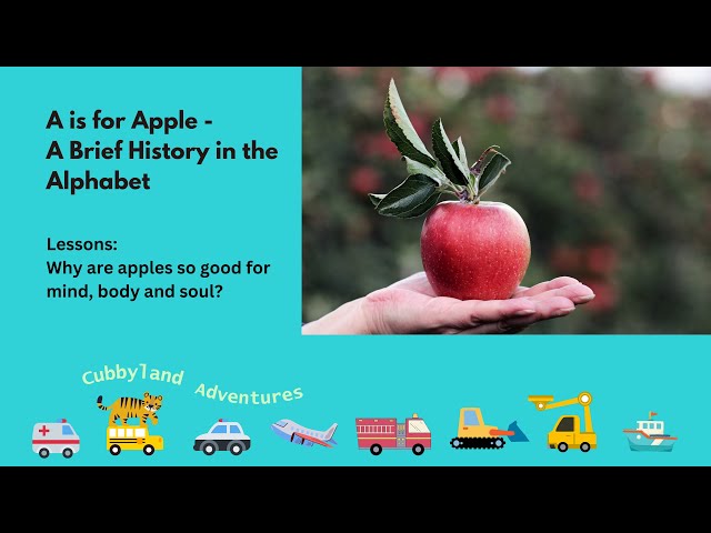 A is for Apple. A Brief History in the Alphabet. Why are Apples so Good for the Mind, Body & Soul?