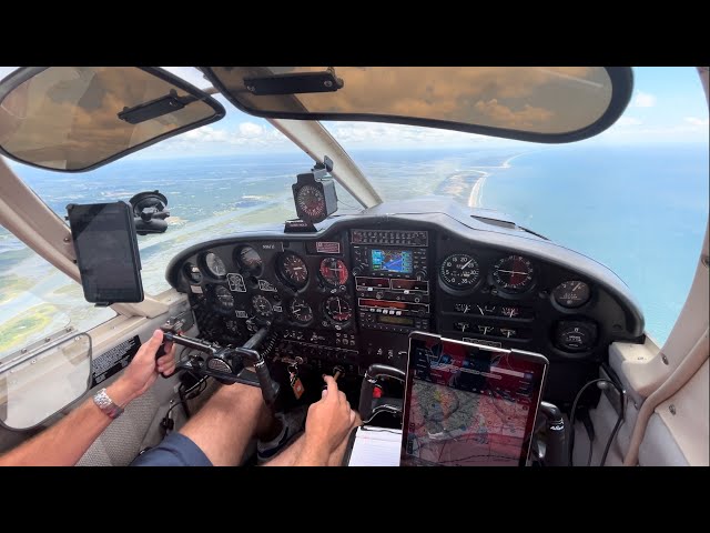 STUNNING Views of Coastal Carolinas! 🤩| Bucket List Flight Along Outer Banks | Ocracoke Airport ✈️