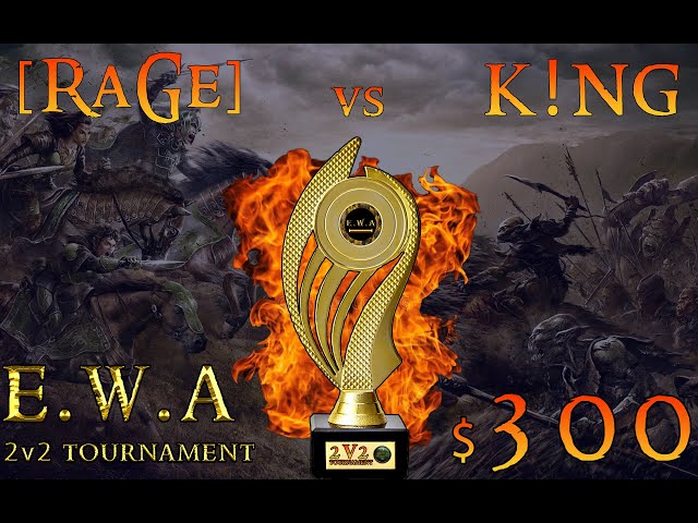 $300 2v2 Tournament Grand Finals Announcement ! [RaGe] vs K!ng