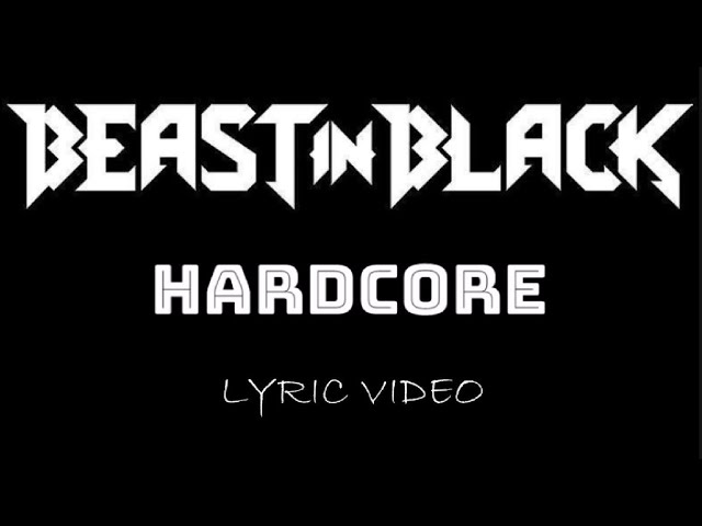 Beast In Black - Hardcore - 2021 - Lyric Video