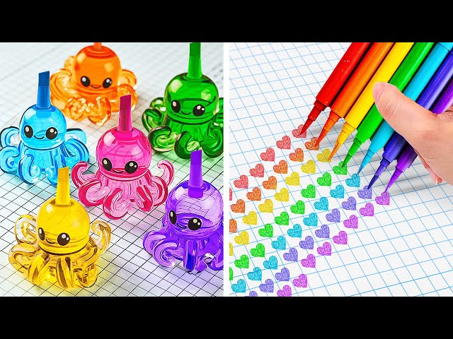 Brighten Your School Day with These Rainbow DIYs! 🌈✂️