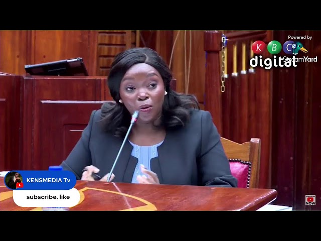 IVE!! Fireworks in Parliament as Health CS nominee Dr. Debra Appears Before the Vetting committee!ve