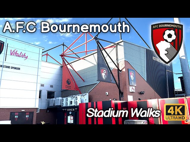 Walking from Boscombe Pier to the Vitality Stadium, Home of A.F.C. Bournemouth