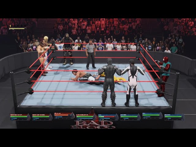 WWE 2K24_ The elite Toys Take down the Wolfpack