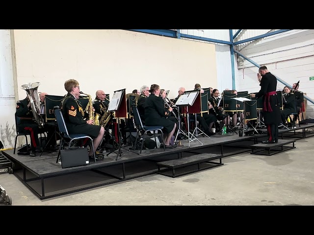 Essex Yeomanry Band at Vulcan Bomber Open Day 2024. (Part 3)