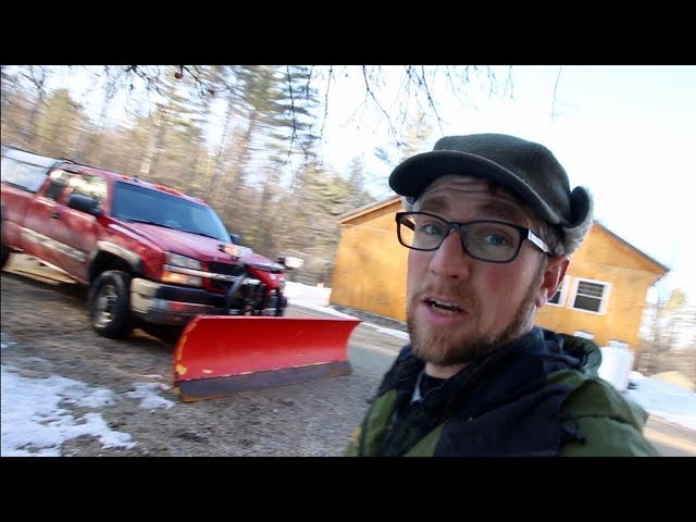 Preparing for a big snow storm ~ Collecting Maple Sap