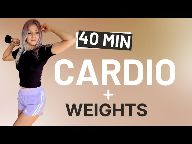 INTENSE 40 Minute Full Body Workout With WEIGHTS For Toning And Strengthening At Home