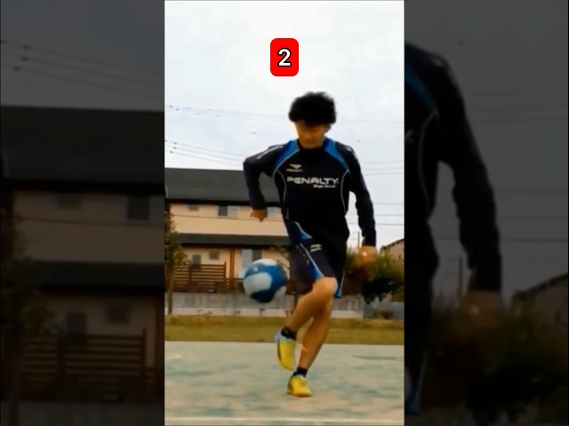 Which one do you like best? - 3 AKKA - Street Football Skills #shorts #footballskills #football