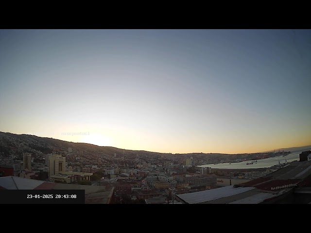 Valparaiso, Chile LIVE CAM | EN VIVO