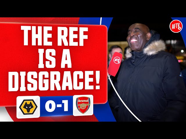 The Ref Is A Disgrace! (Robbie) | Wolves 0-1 Arsenal