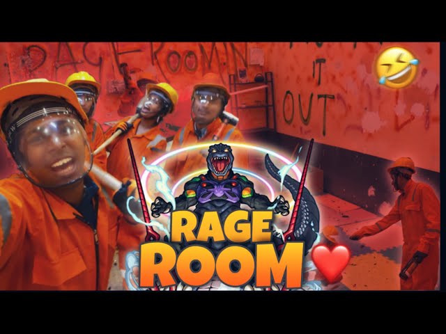 🥳Bahut Maja a Gaya RAGE ROOM mein🤯!! | bboysmile | #viralvideo #rageroom #youtubevlog #fun #masti