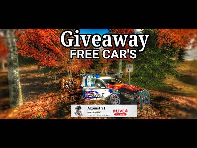 Car Parking Multiplayer Live Giveaway With Axonist YT  [ ID: XD168810 ]