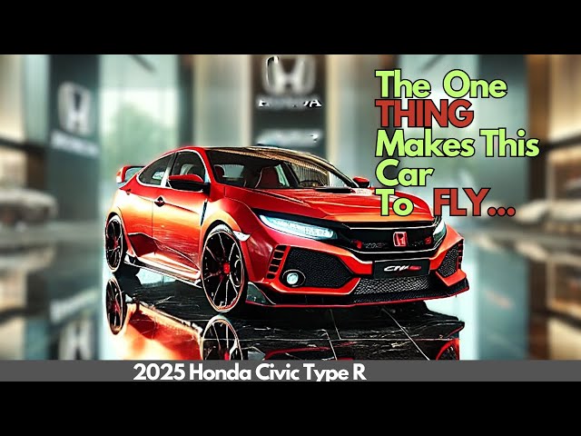 2025 HONDA CIVIC TYPE R | The Feature That Redefines Speed!