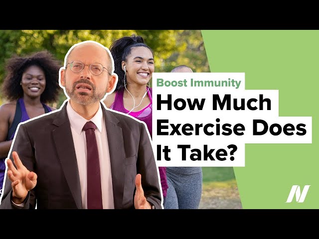 How Much Exercise Does It Take to Boost Immunity?