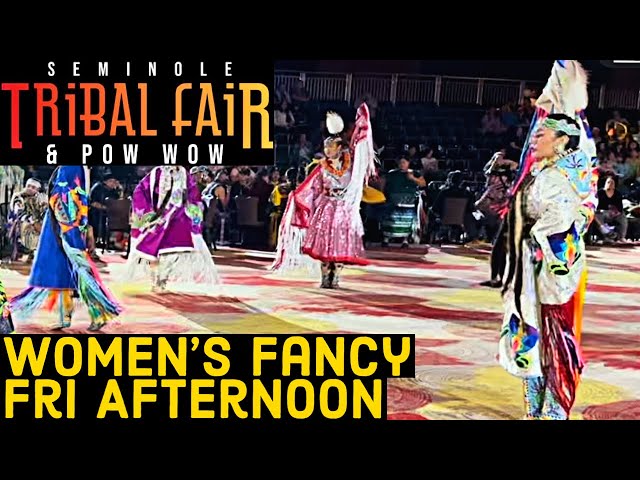 Women's Fancy | Seminole Tribal Fair Powwow 2025 | Friday Afternoon