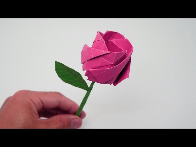 Origami Flower | Paper origami flower rose