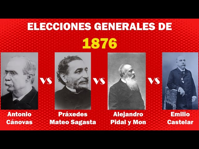 Las elecciones generales españolas de 1876