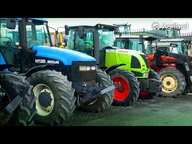 Full yard of machinery at Whelan's Garage open day