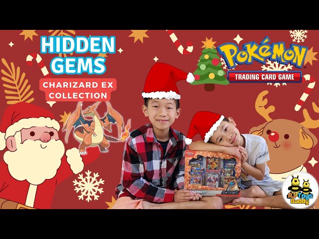 Amazing Charizard EX Premium Collection Unboxing | Uncover Hidden Treasures| Christmas edition