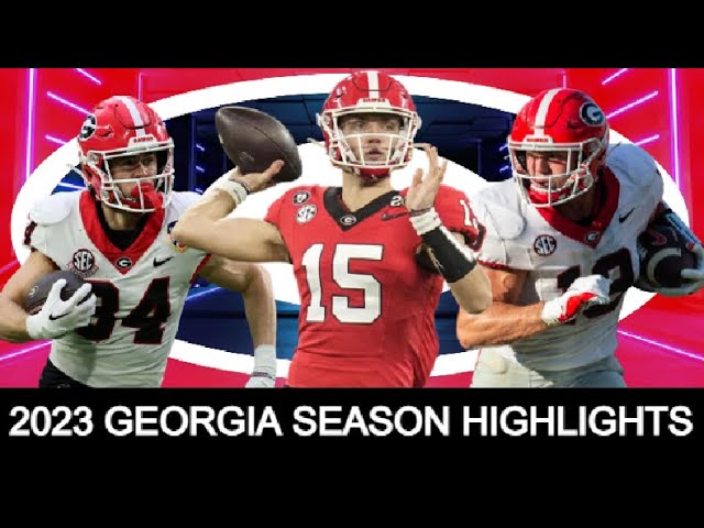 Georgia 2023 Full Season Highlights