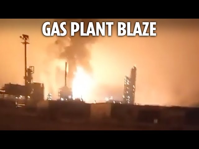 Ukraine destroys one of Russia’s largest gas processing plants after overnight bombardments