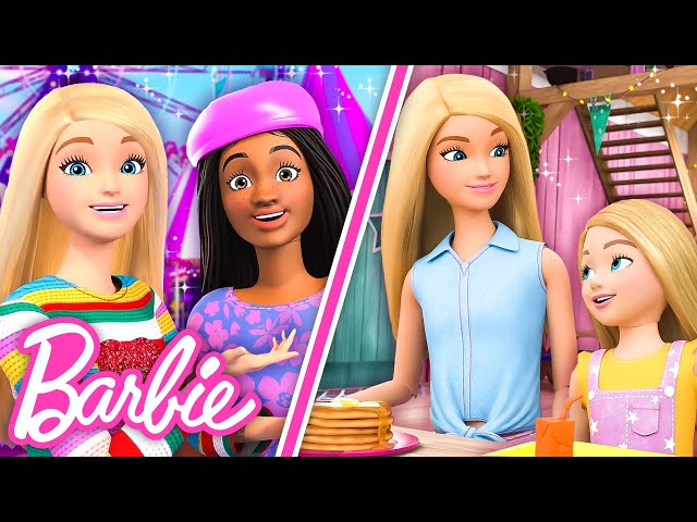 Kemah Barbie: Pertukaran Saudari & Maraton Misteri Rumah Impian Barbie! | 60 Menit