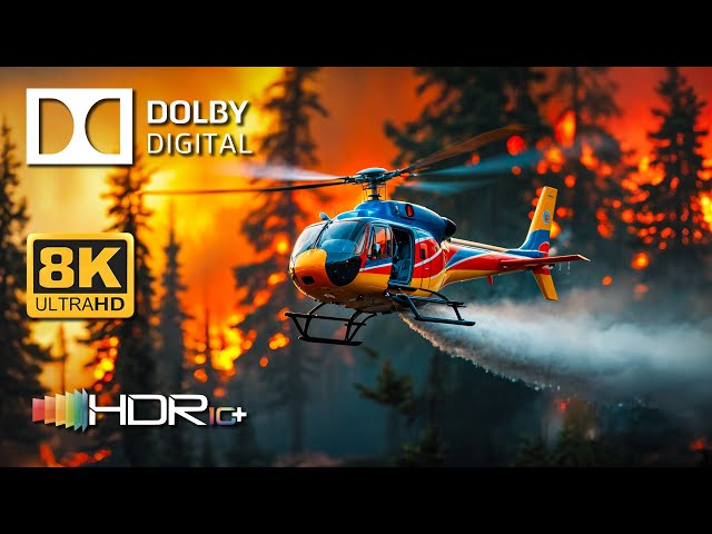 MOST VIBRANT🌸 Dolby Vision HDR 8K Video ULTRA HD - Cinematic Musicz