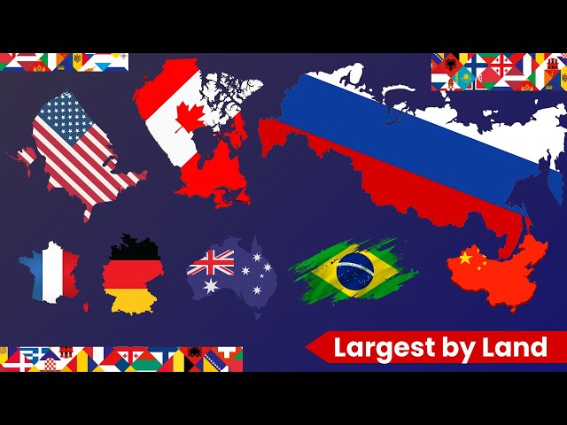 Largest Countries by Land Area 2024