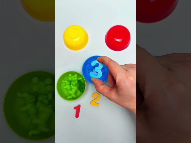 Learn Colors & Count to 4! Fun Educational Video for Toddlers