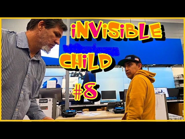 INVISIBLE CHILD PRANK #8 😵🤣 (They Think I'm Crazy) 😜