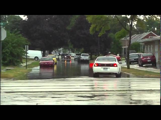 Storm in Detroit