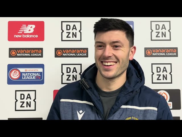 Slough Town 1-3 Weston-super-Mare | Lewis Miccio post-match interview | 28 January 2025