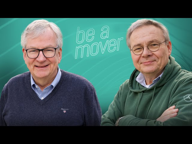 Celebrating an industry icon - the new "be a mover" talk with Martin Daum and Jörg Howe