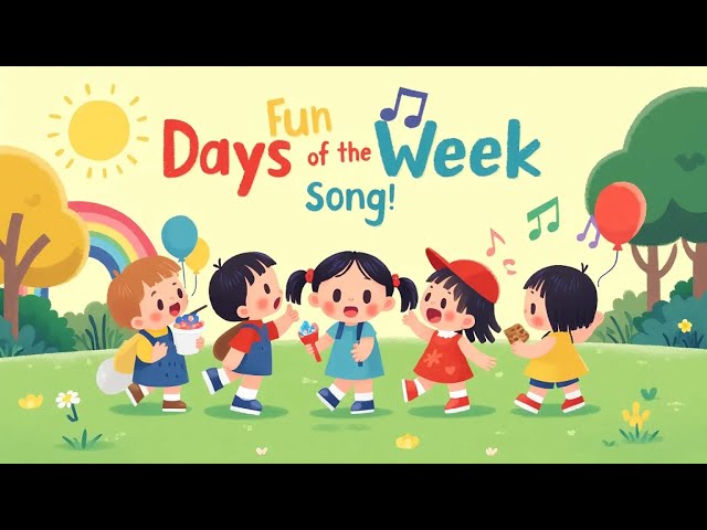 "Fun Days of the Week Song for Kids | Learn Weekdays with Music, Dancing, and Activities!"