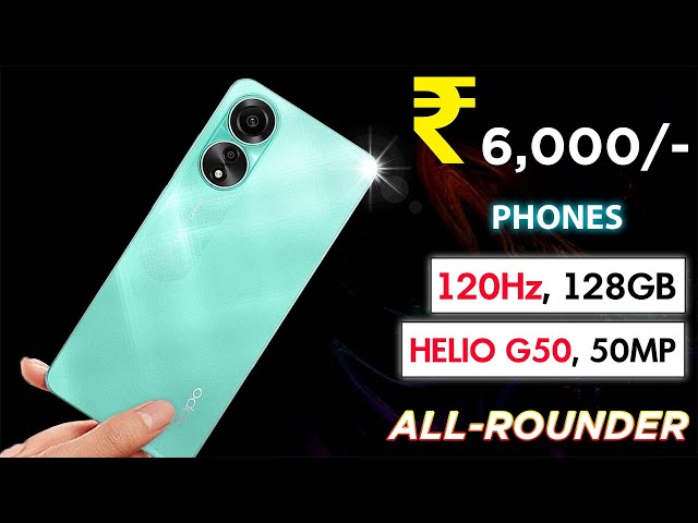 ⚡ Top 5 Best Mobile Phones Under 6000 in FEBRUARY 2025 | 🔥 Best Smartphone Under 6000 in India 2025