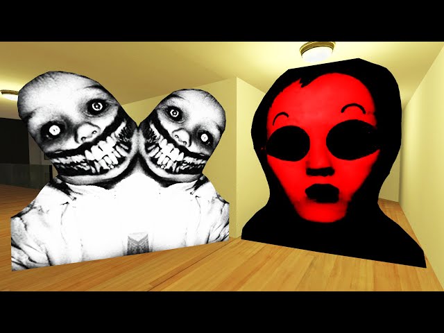 Two Scary Baby vs Me in Garry`s Mod