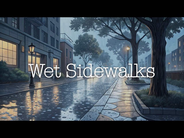 Wet Sidewalks | Moonday nights