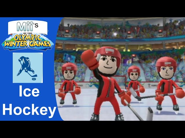 Mii's At The Olympic Winter Games - Ice Hockey