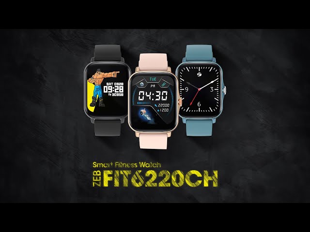 Smart Fitness Watch - Zeb Fit6220CH | Zebronics