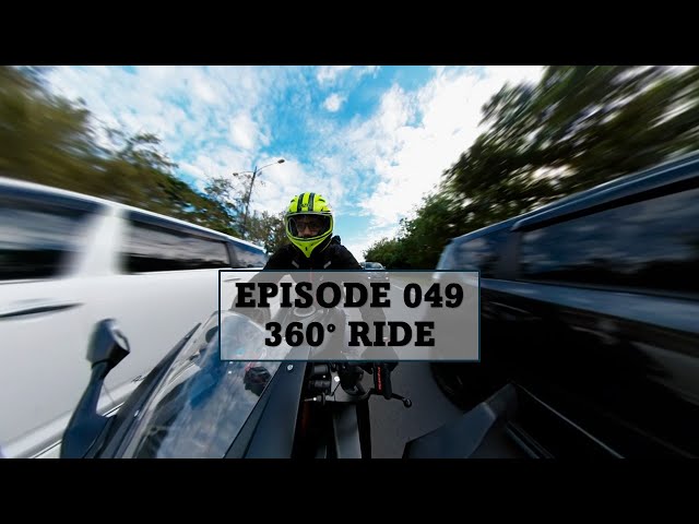 Episode 049 [ZOOM OUT FIRST] 360° Day Shift Ride to Work