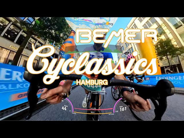 BEMER Cyclassics Hamburg 2023 | Teil 3: Wedel - Ziel | Jedermannrennen 60km | 360° Rennaction