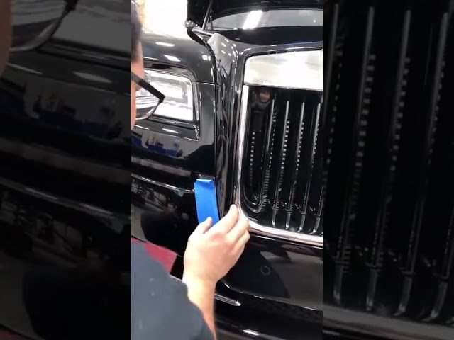 ROLLS ROYCE GRILL REMOVAL!