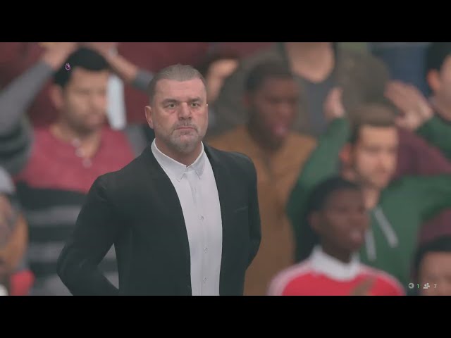 EA FC 25 Tottenham Hotspur Career Mode - Tottenham vs Manchester United | PS5 Gameplay