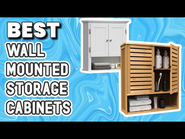 ✅ Wall Mounted Storage Cabinets– Automatic Choice for You!