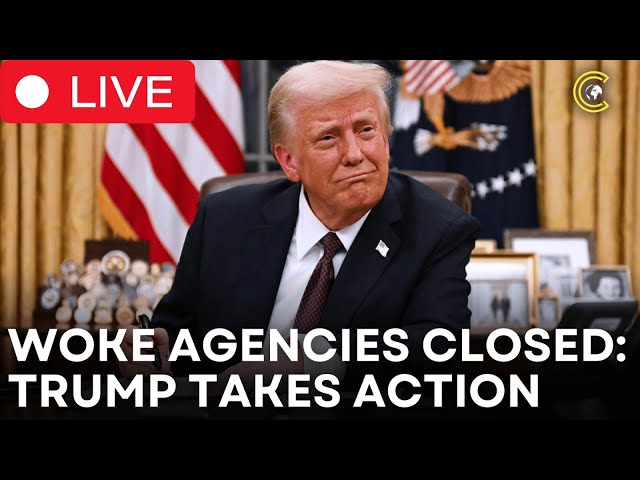 LIVE | Trump Ends 'Woke' Initiatives In Federal Agencies | DEIA Offices Scrapped on Camera