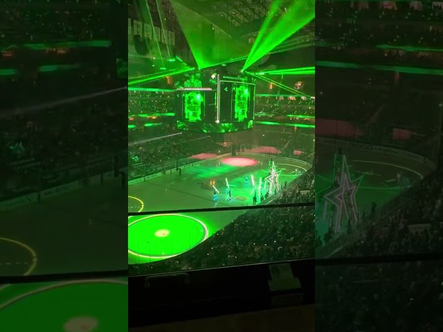 Dallas Stars pre-game intro for Western Conference Final