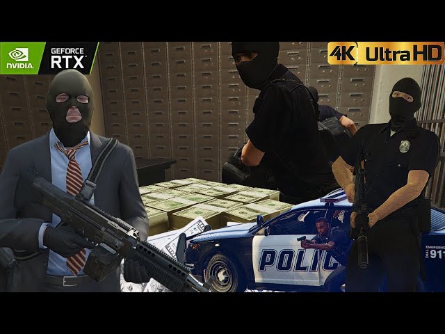 BIGGEST BANK ROBBERY IN GTA ONLINE #gta #gta5 #gaming