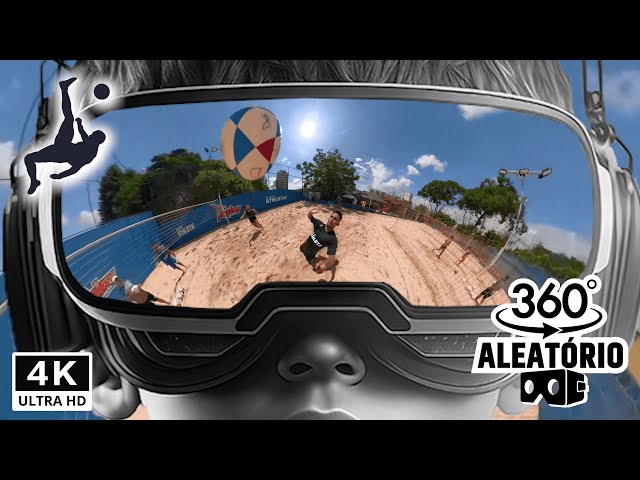 Futevôlei 360 Experiência em Realidade Virtual  - Vídeo 360