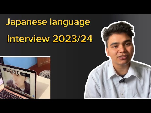 Interview japan अब कोहि फेल हुने छैन student 2023