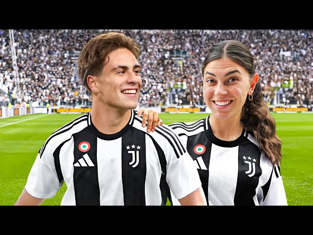 Live on the pitch at Juventus Game!